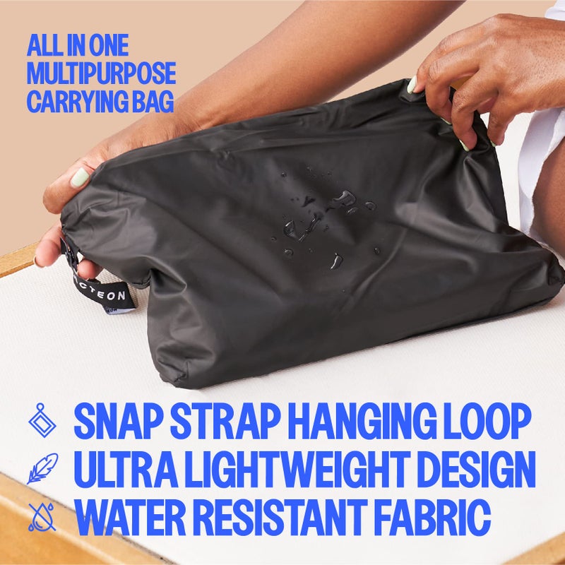 Acteon Wet Dry Gym Bag, Large Travel Water-Resistant Swimsuit & Clothes Organizer, Foldable Pocket Sized Pool, Beach Workout Bags, Fit for Men, Women, Swim, Shoes & Towels, Toiletries, Dirty Laundry - Image 2